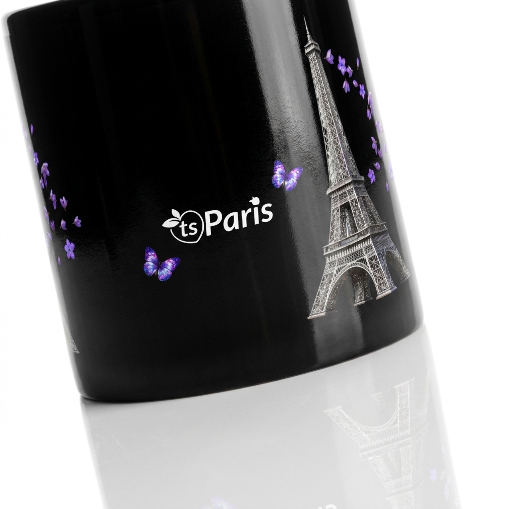 tsgabrielle® • Paris - La Tour Eiffel • Glossy Mug • Black • Ceramic • 2 Sizes - View 7