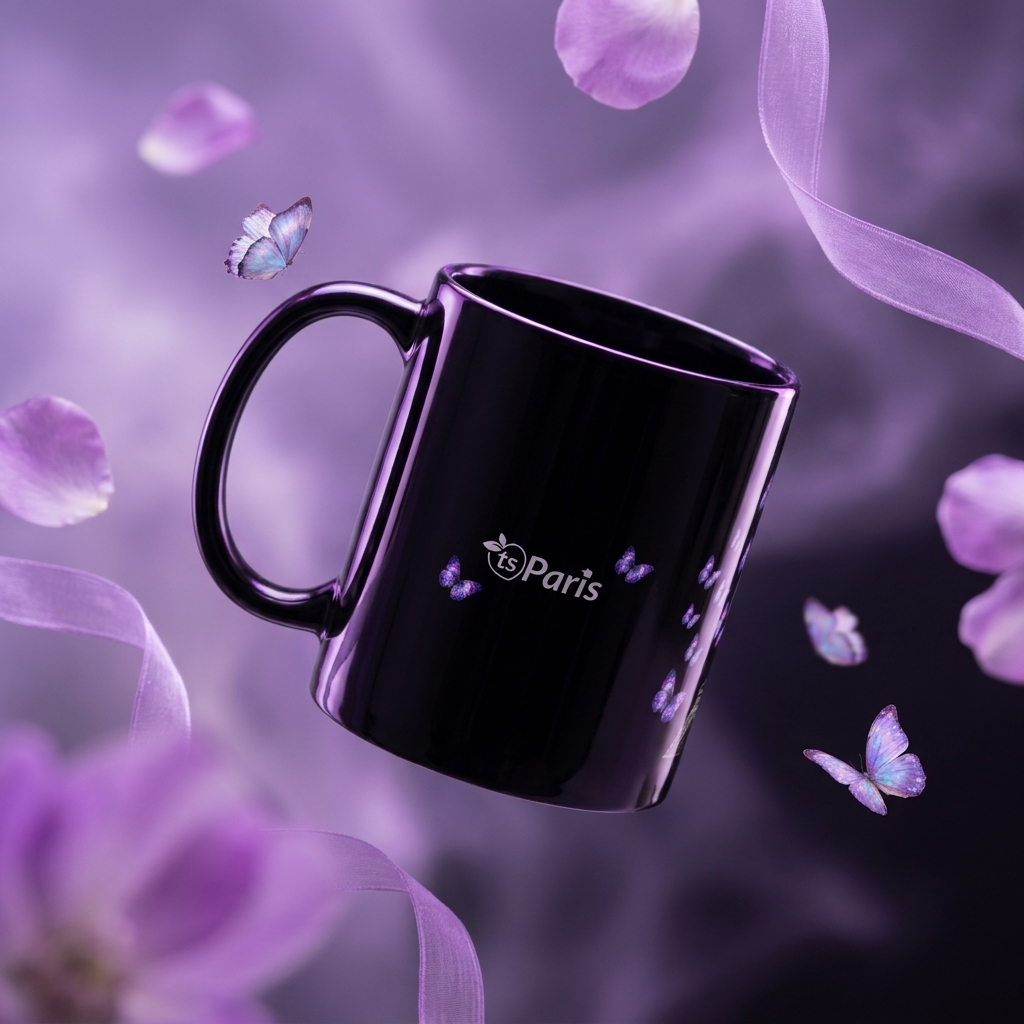 tsgabrielle® • Paris - La Tour Eiffel • Glossy Mug • Black • Ceramic • 2 Sizes - View 29