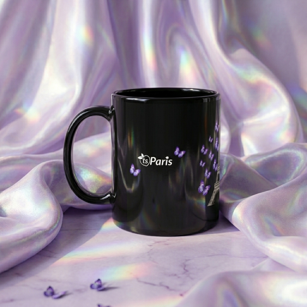 tsgabrielle® • Paris - La Tour Eiffel • Glossy Mug • Black • Ceramic • 2 Sizes - View 16