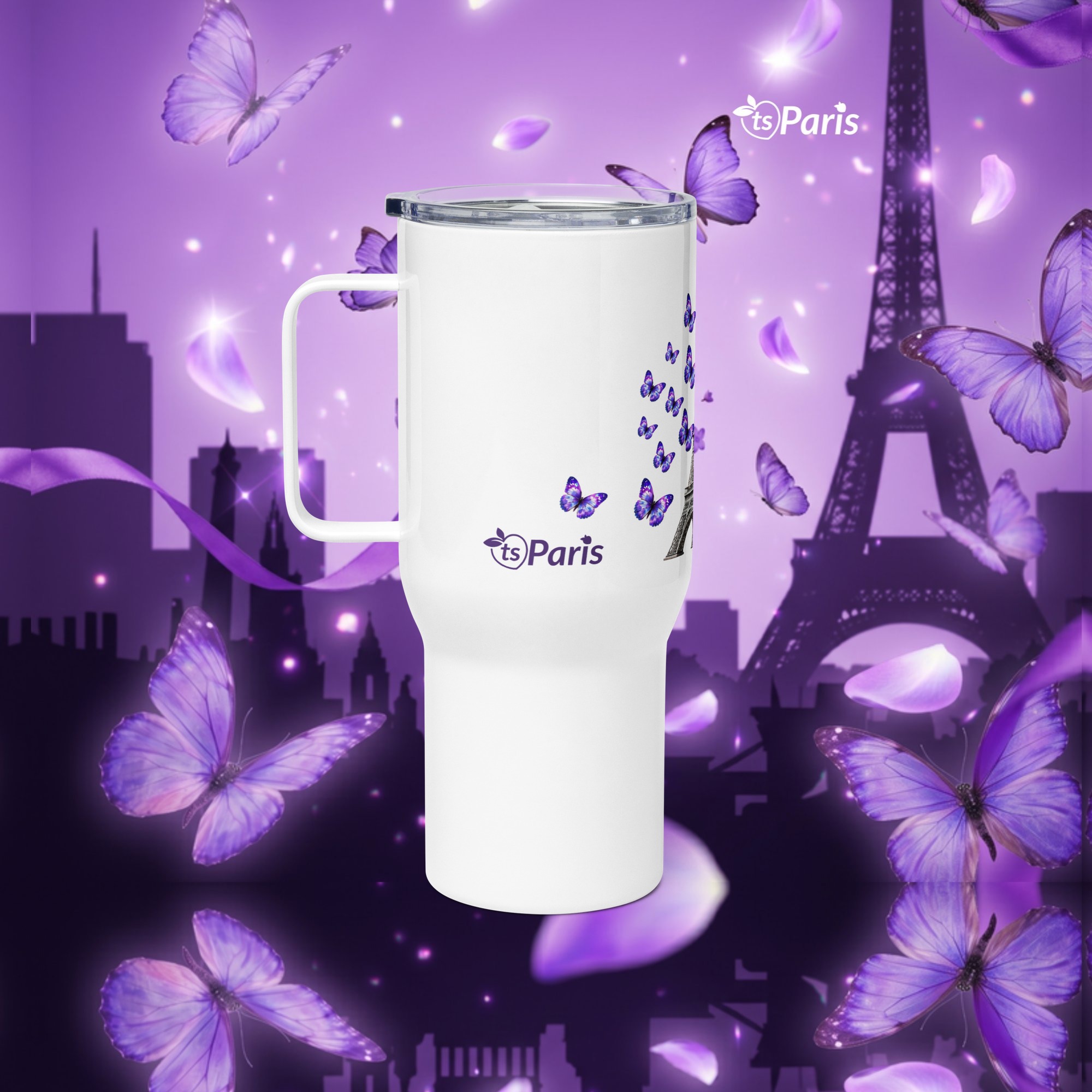 tsgabrielle® • Paris - La Tour Eiffel • Mugue avec anse • 2 tailles - White - View 12