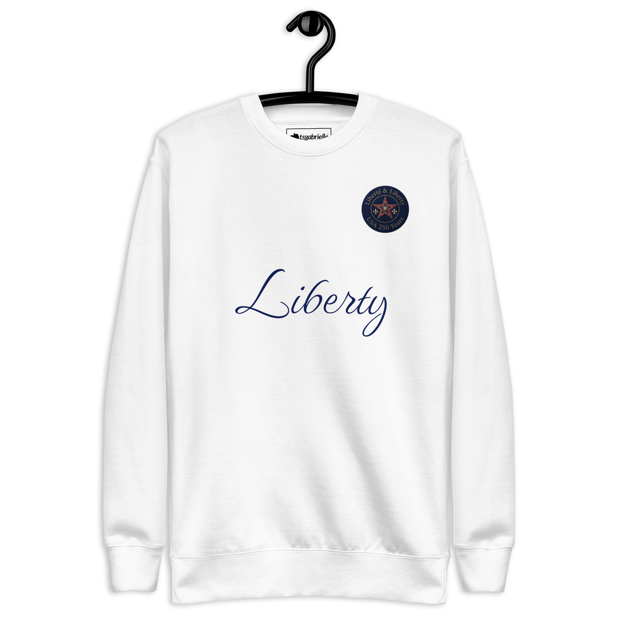 tsgabrielle® Pour Lui • Liberty • Sweatshirt Premium - White - View 7