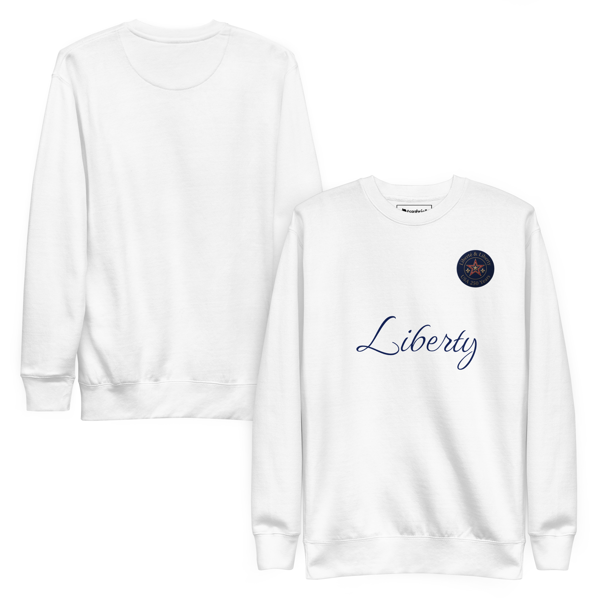 tsgabrielle® Pour Lui • Liberty • Sweatshirt Premium - White - View 10
