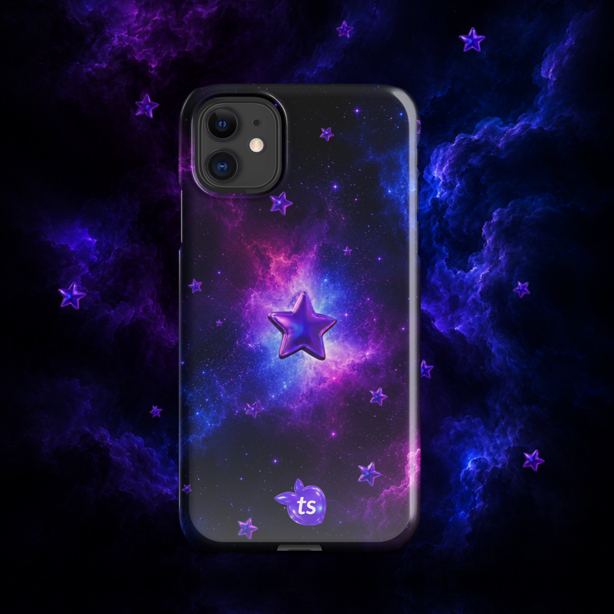tsgabrielle® • Édition Spatiale • coque snap compatible avec iPhone® • modeles recents - Glossy - View 5