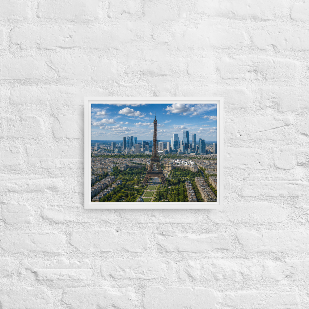 tsgabrielle® • Paris - The Eiffel Tower • Framed Canvas • 11" x 14" - View 6