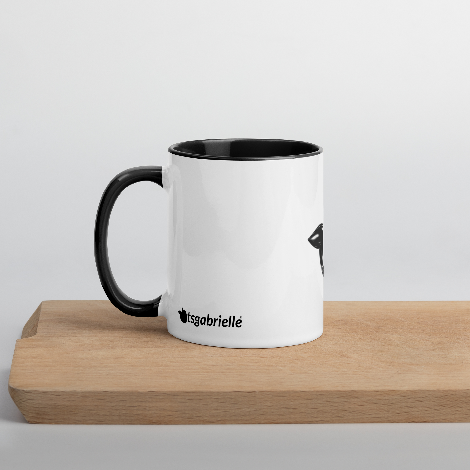 tsgabrielle® • Mug with Color Black Inside • Ceramic • 2 Sizes - View 7