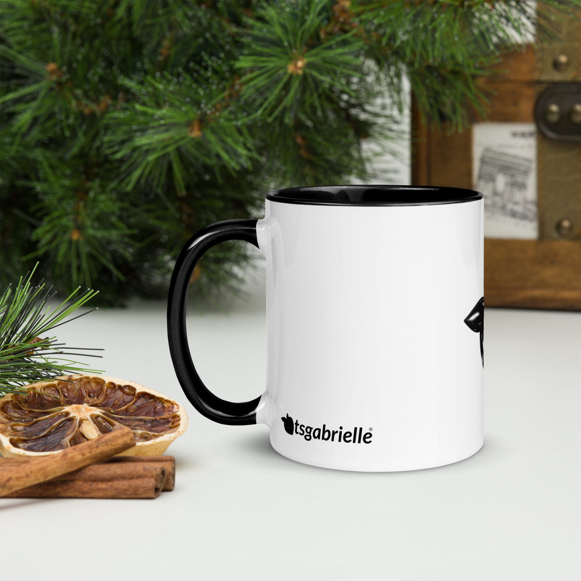 tsgabrielle® • Mug with Color Black Inside • Ceramic • 2 Sizes - View 13