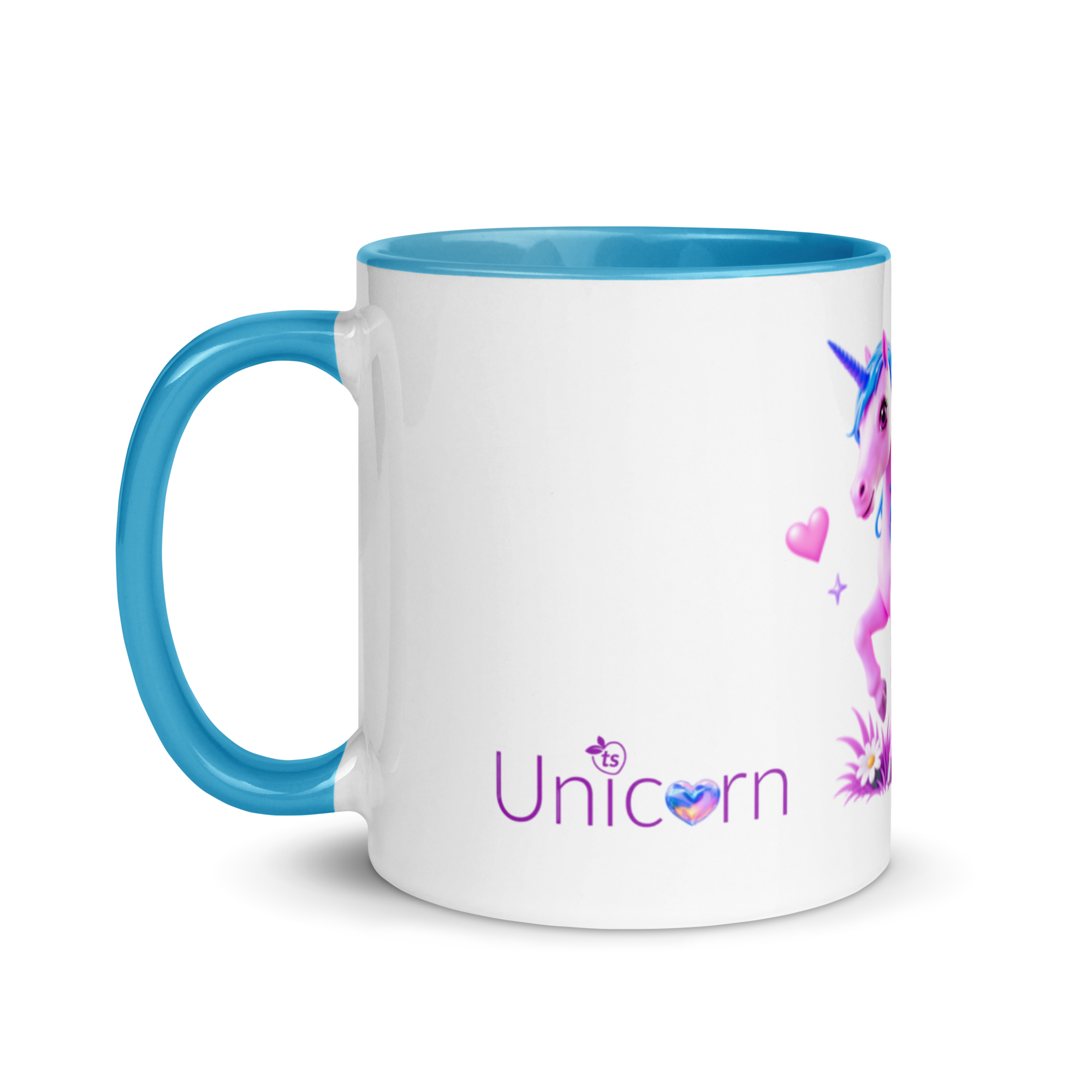 tsgabrielle® • Tasse avec Intérieur Coloré • Licorne - Seraphina • Céramique • 2 Formats - Blue - View 13